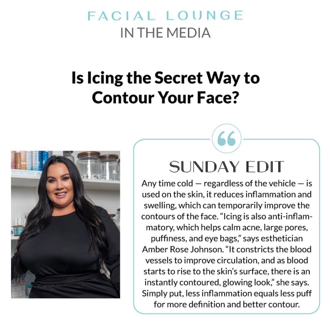 Is Icing the Secret Way to Contour Your Face?
