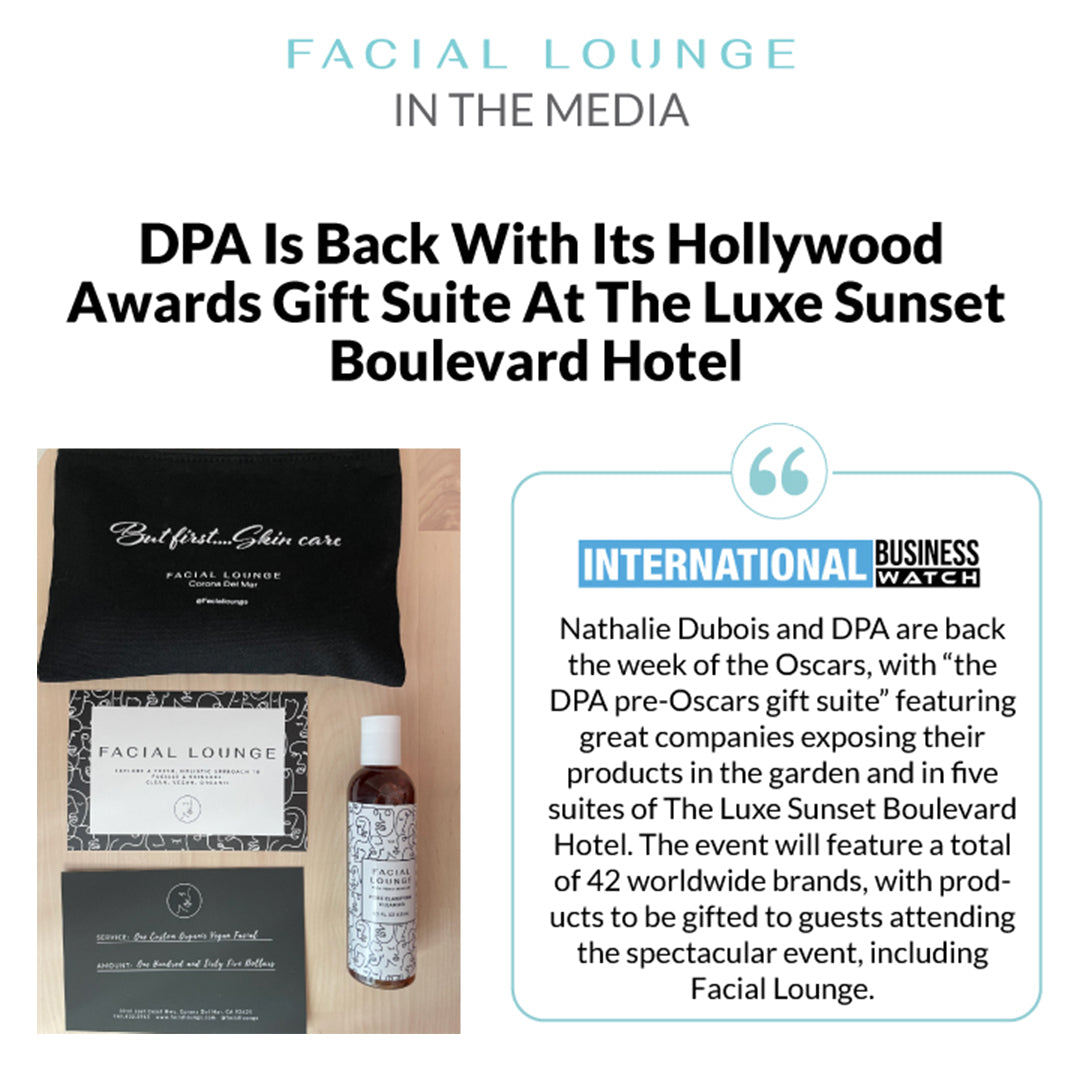 Featured in International Business Watch: DPA is Back with it's Hollywood Awards Gift Suite At the Luxe Sunset Boulevard Hotel
