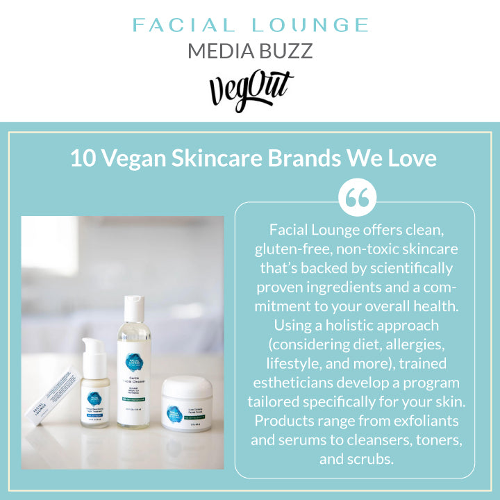 Featured in VegOut: 10 Vegan Skincare Brands We Love