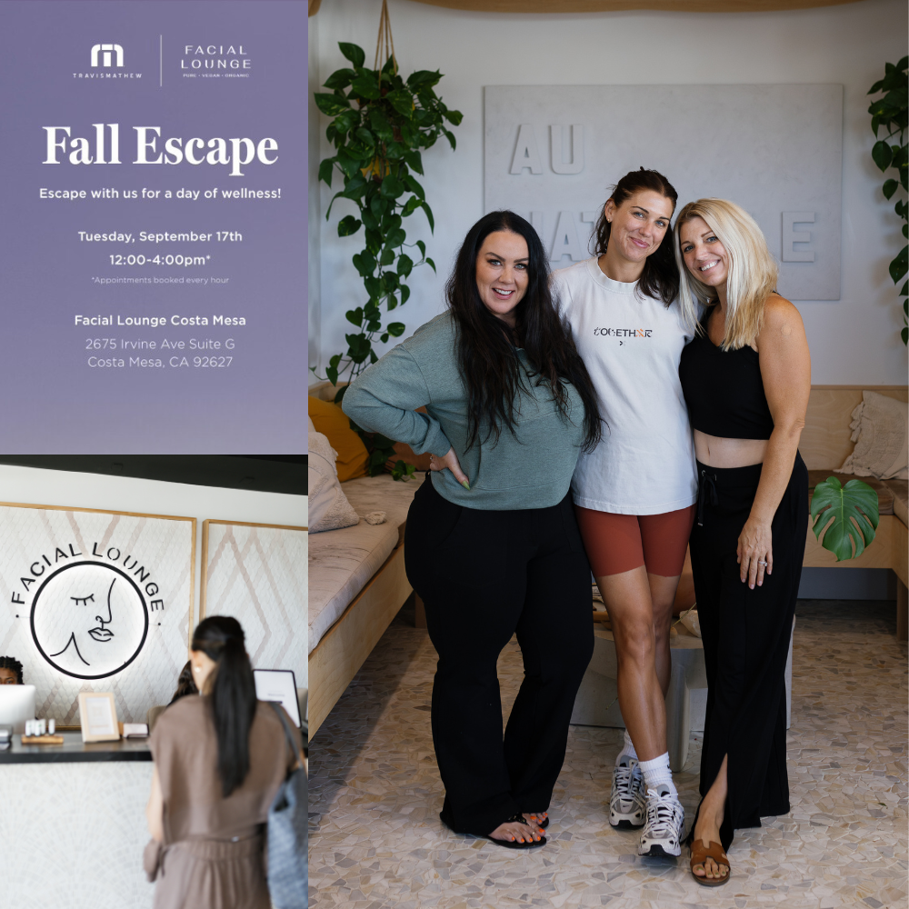 Fall Escape: Facial Lounge x Travis Mattews Event