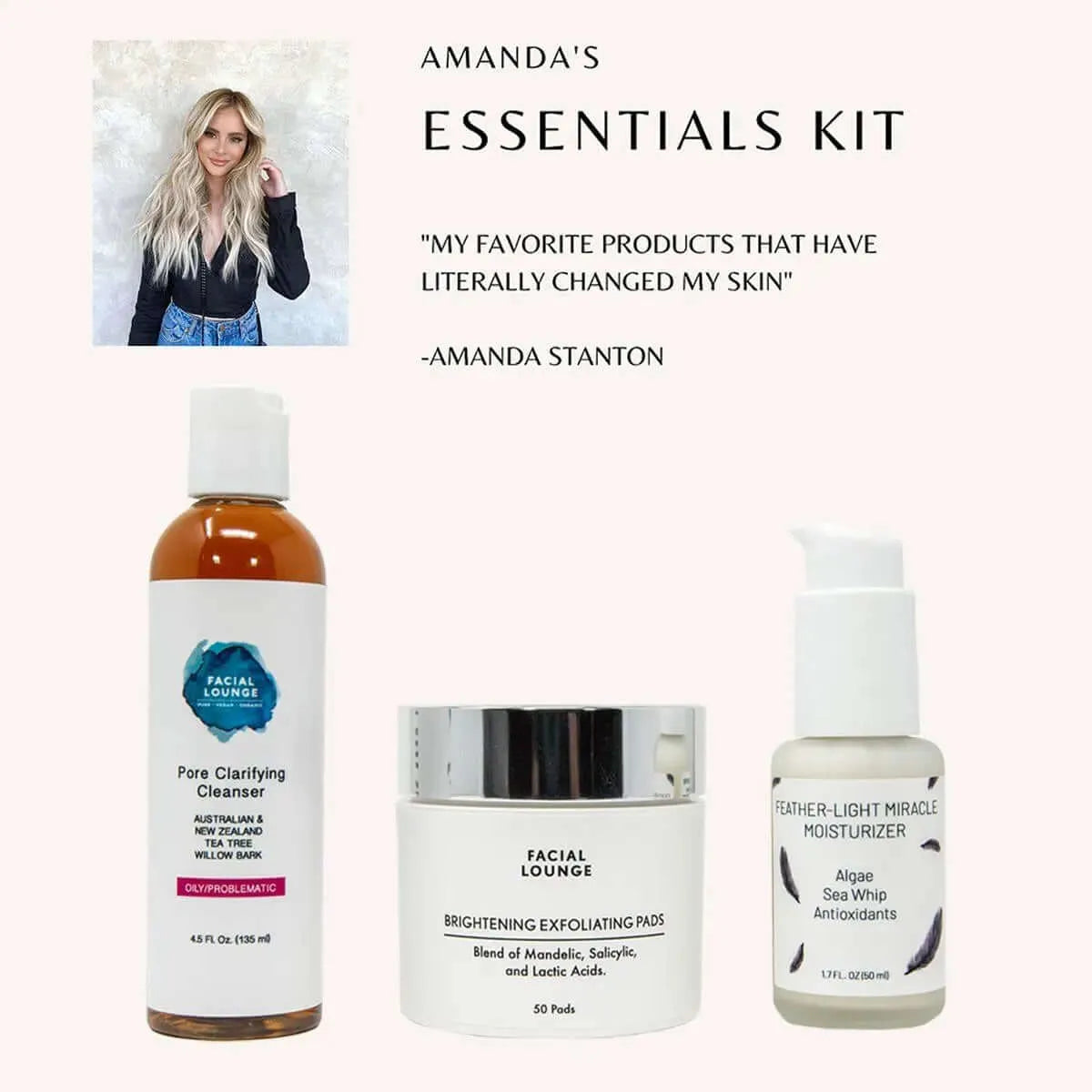 Amanda Stanton Essentials Kit Facial Lounge